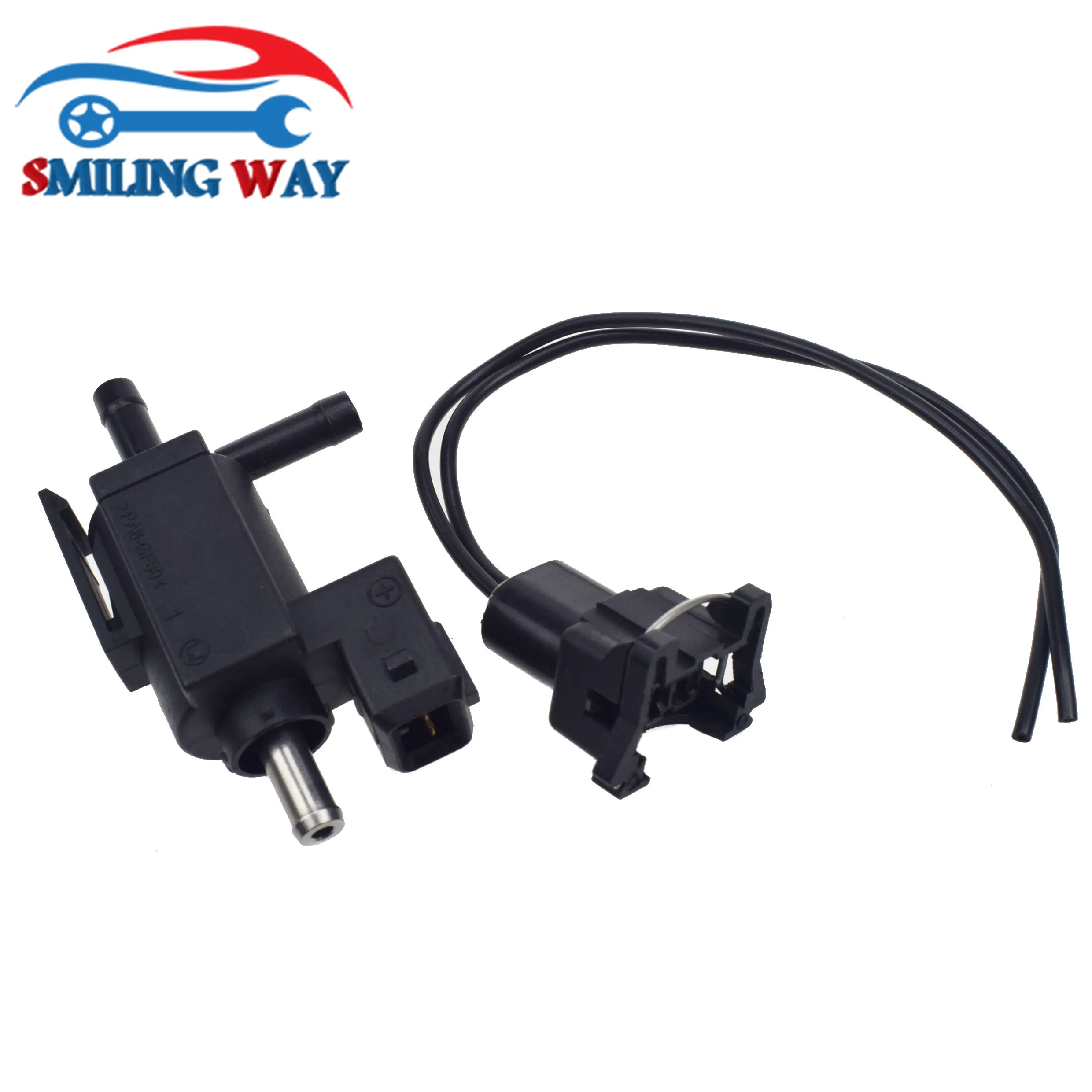 Turbo Boost Control Solenoid Valve & Connector Harness For Volvo C70