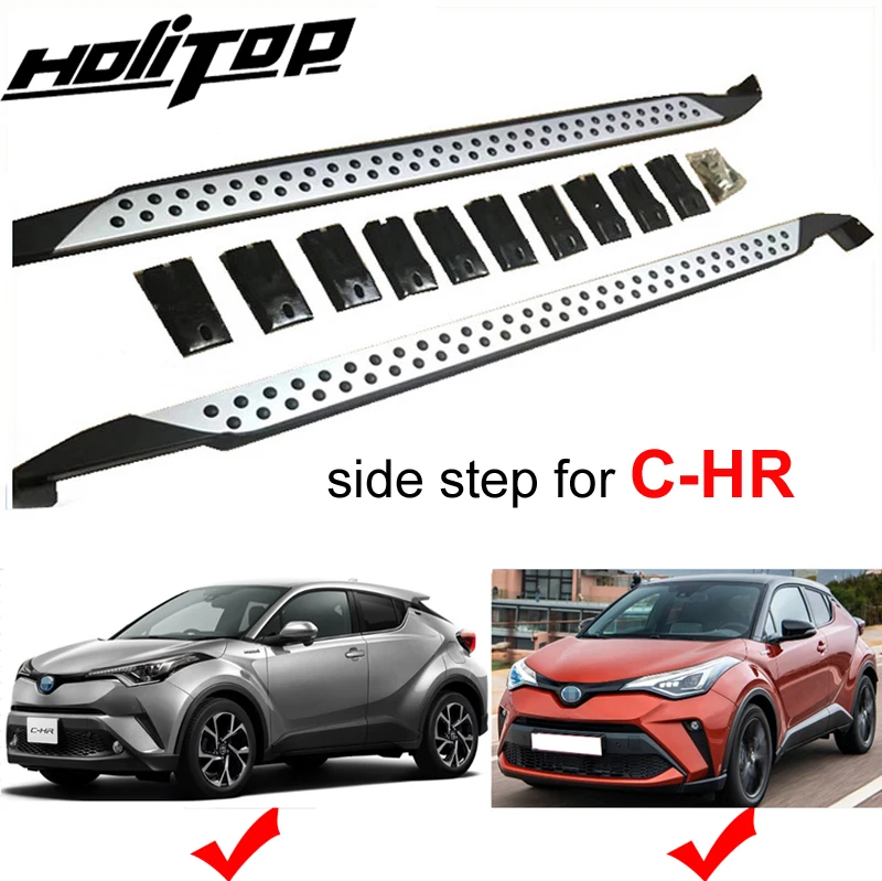 Новое поступление подножка боковая nerf для Toyota CHR C HR 2018 2019 2020 отличный алюминиевый