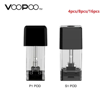

Original VOOPOO Drag NANO Pod Cartridge 1.0ml Pod-S1 with 1.8ohm Coil & 1.6ml Pod-P1 with 1.5ohm Coil for VOOPOO Drag NANO Pod