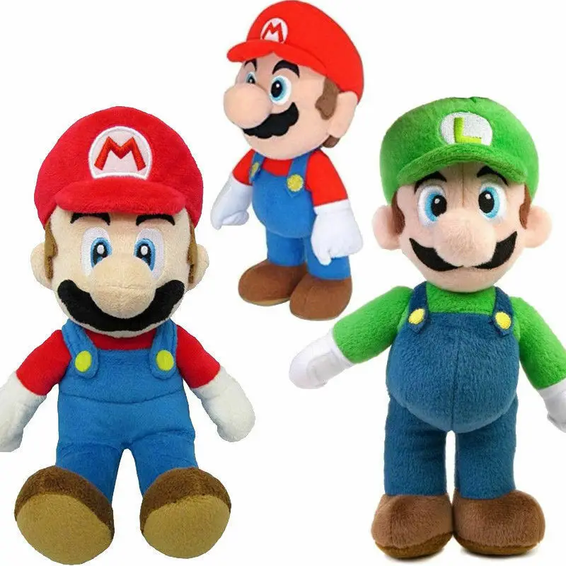 Marioed Bros Plush Toy Mario Doll 