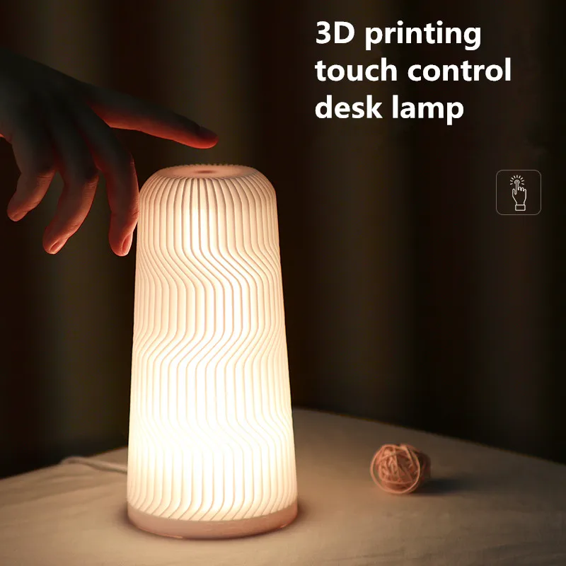 

Phantom Atmosphere Lamp Home Creative Bedside Lamp Touch Control LED USB Charging Night Light Birthday Gift