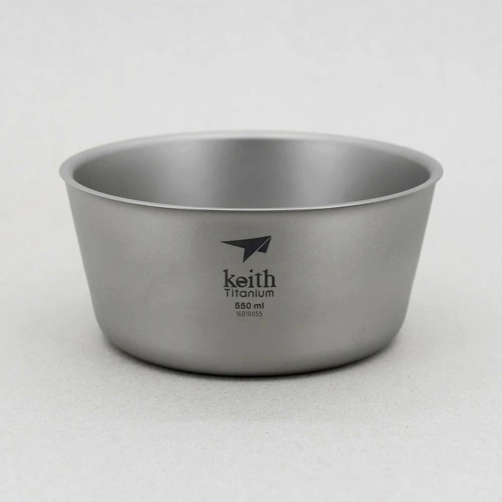 

550ML Bowl Heat-insulation Kitchen supply Cooking tool Hypoallergenic Titanium