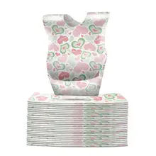 10 шт одноразовый нетканый детский нагрудник передник для кормления шарф дорожная слюна бумага не только красивая, но и практичная водонепроницаемая