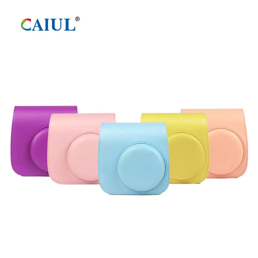 

CAIUL Camera Bag Set for Fujifilm Instax Mini 8/8+/9 with Camera Accessories Camera Case PU Leather Mini Camera Protector