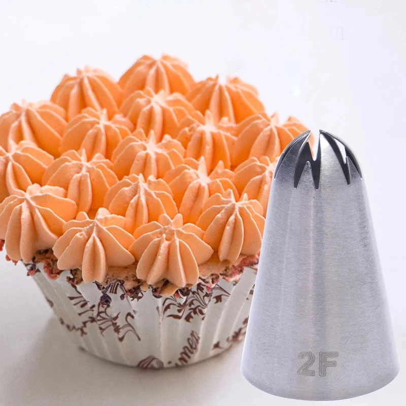 Russian Icing Piping Pastry Nozzles For Cakes Fondant Decor Confectionery Flower Cream Nozzle Kitchen Gadgets 1M#2A#2D#2F#6B cake decorating tip set,cake icing nozzles,baking nozzle set,cake decorating nozzle set