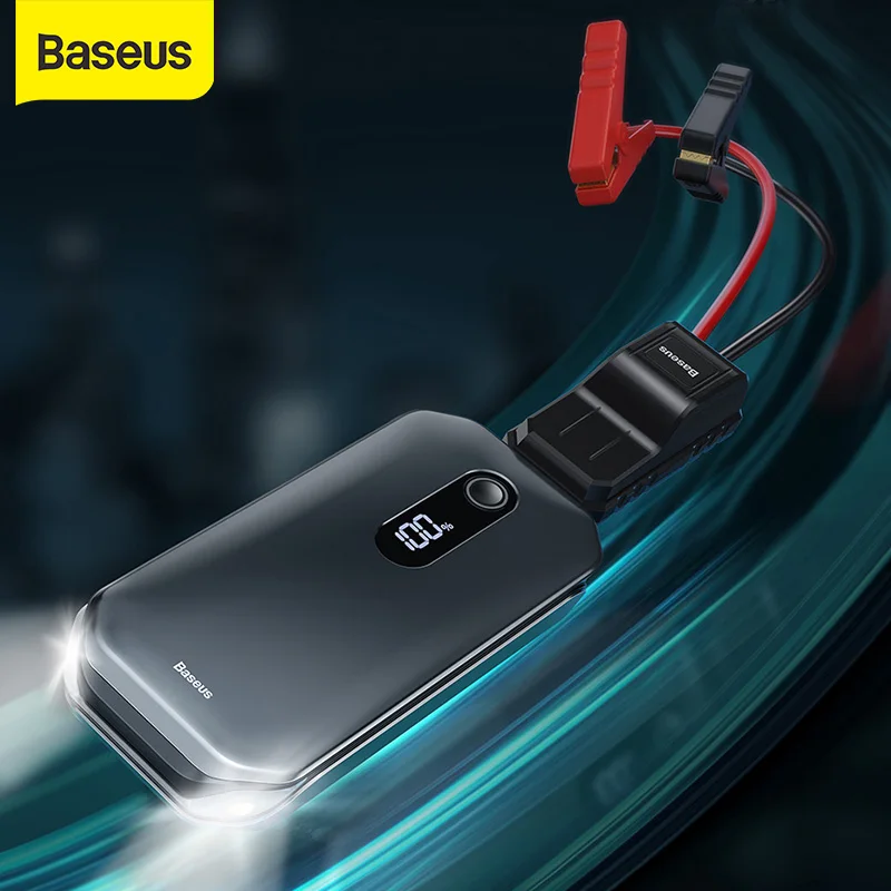 Baseus Car Jump Starter Power Bank 12000mAh 12V