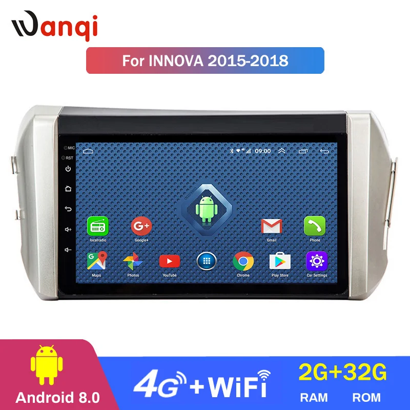4G Lte All Netcom Android 8.0 Car DVD Audio Player 10.1inch for toyota innova 2015-2018 GPS Navigation car radio 4G Lte All Netcom Android 8.0 Car DVD Audio Player 10.1inch for toyota innova 2015-2018 GPS Navigation car radio