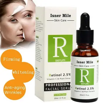 

30ml Vitamin C & Plant Extracts Firming Repair Skin Care Retinol Serum Anti-wrinkle 2.5% Skin Face Serum Anti-aging R3U2