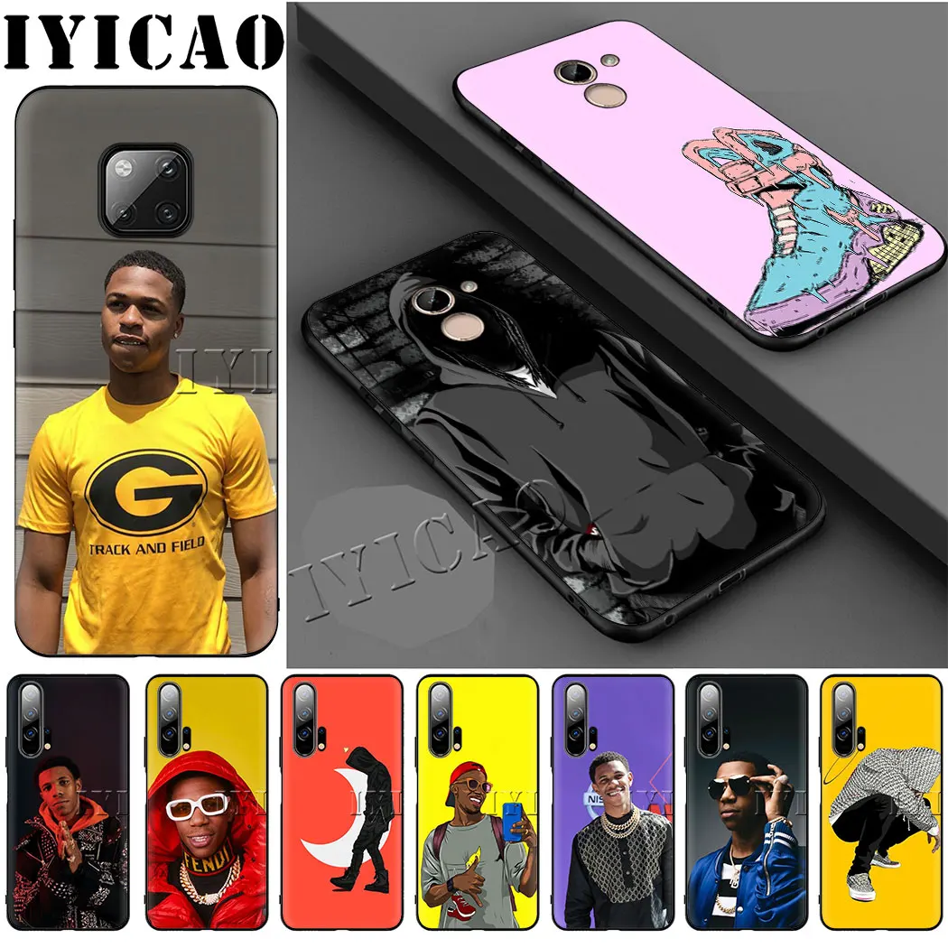 IYICAO A Boogie Wit da Толстовка для huawei 6A 7A 8X8 9 10 Lite 20 9X Pro 7 3g 7C 5.99in Nova 4 3 3i 2i 5i 8C вид |