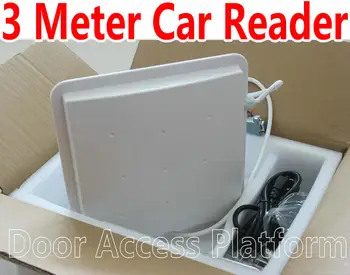 

3 Meter 868MHz Car Sensing Reader UHF RFID antenna RS485 Wiegand Access Controller System RS232/485 Car 4 Parking barrier gate