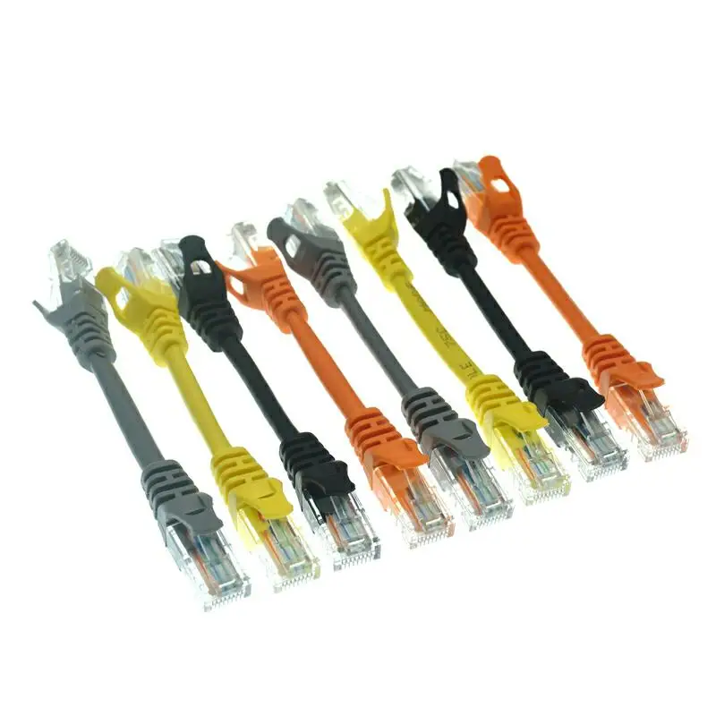 CAT5 네트워크 케이블 대역폭 고속 이더넷 인터넷 LAN 케이블, 노트북 라우터 케이블용 RJ45 수 커넥터 포함, 0.5m-50m