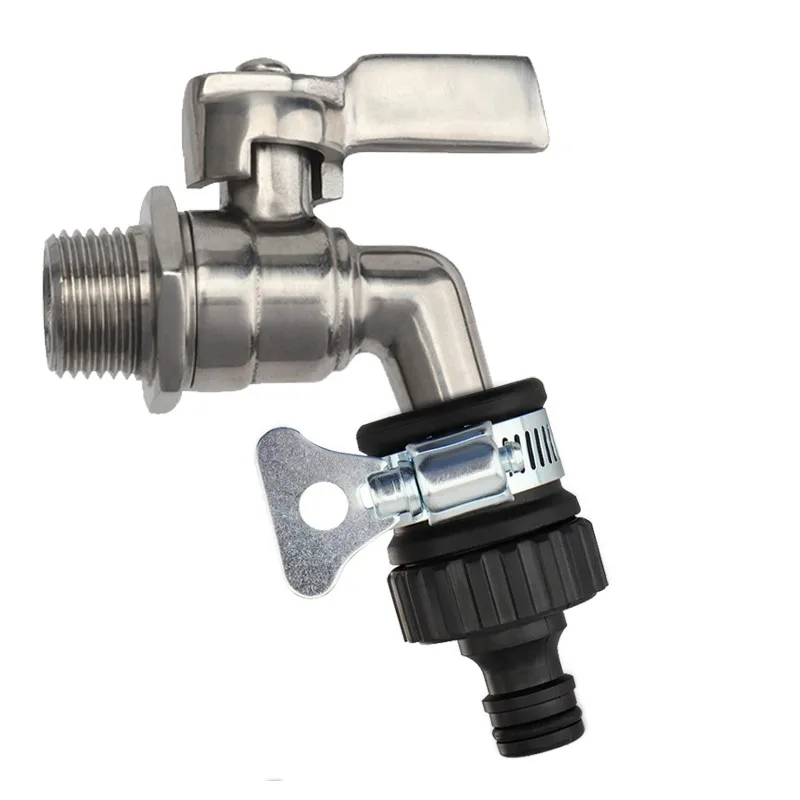 

Garden Water Hose Tap Connectors Universal Adapter Faucet for Shower Irrigation Watering Fitting Pipe