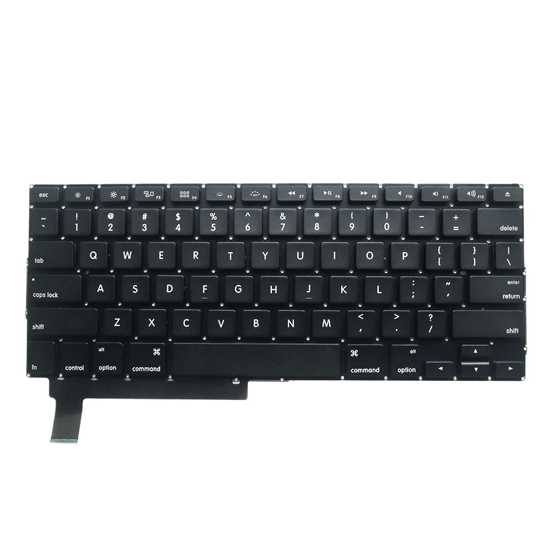 GZEELE США Клавиатура ноутбука для APPLE Macbook Pro 1" A1286 MB470 985 986 MC372 371 373 721 2009 2010 2011 2012 ноутбук Английский
