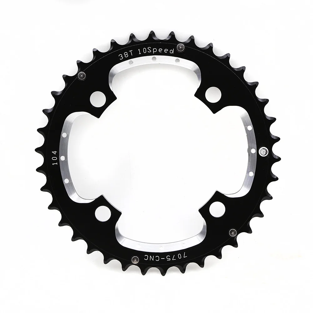 Driveline Black Chainring 38t Bcd 104mm 