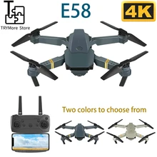 E58 Дрон Wifi Fpv Rc складной Квадрокоптер модель автомобиля игрушка широкоугольная камера фото пульт дистанционного управления игрушка для детей