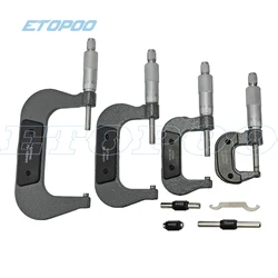 Precision Measuring Tool Set with Vernier Caliper and Micrometer Gauge (75 - 100mm)
