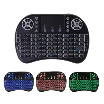 

3 Color Backlit 2.4GHz Wireless i8 Keyboard USB Touchpad Fly Air Gaming Mouse For PC TV PS3 Pad for Xbox360