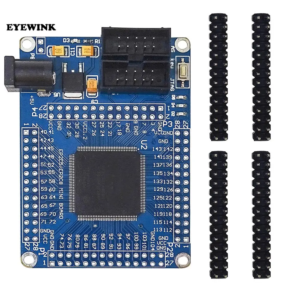 FPGA CycloneII EP2C5T144 минимальная системная макетная плата обучающая | Электронные