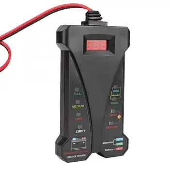 

Car Battery Detector Digital Display 12V LED Battery Tester Analyzer Diagnostic Tool Car Battery Tester New Arrivals