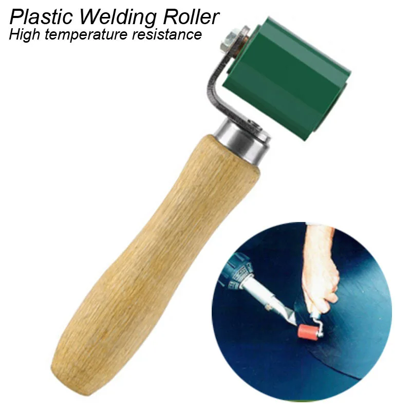 

Silicone High Temperature Resistant Welding Tool Hand Roller Pressure Roofing Plastic Welding Roller Accessory For Hot Air Guns