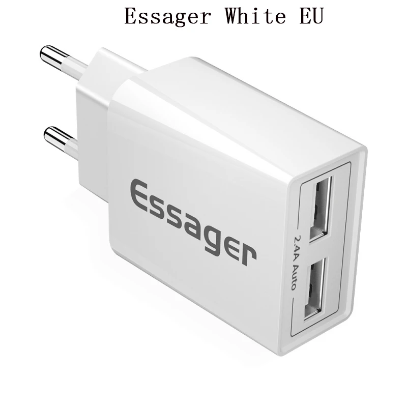 Быстрое зарядное устройство 3,0 быстрое зарядное устройство USB портативное зарядное устройство для мобильного телефона Быстрая Зарядка головка для iPhone samsung Xiaomi huawei - Тип штекера: Essager White EU
