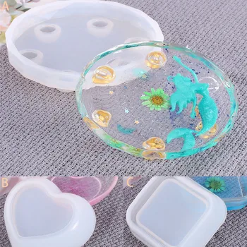 

DIY Crystal Glue Jewelry Mold Set Handmade Crystal Glue Mold Necklace Pendant Designs Molde de joyerIa Feb 8th #
