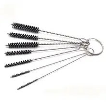 7 шт./компл. нейлоновые кисти многофункциональные инструменты щеточка для чистки Соломка для напитков Швейные машины Краски спрей Пистолеты щеточка для чистки