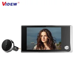 Caméra espion vidéo 3.5 pouces, Angle de 120 degrés, visionneuse avec moniteur pour maison et appartement 