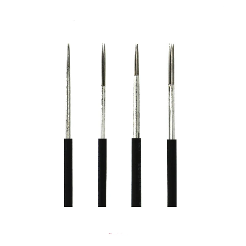 

50pcs 3pin/5pin Eyebrow Microblading Needles Manual Needle Fog Eyebrow Blade Round Needles Permanent Makeup
