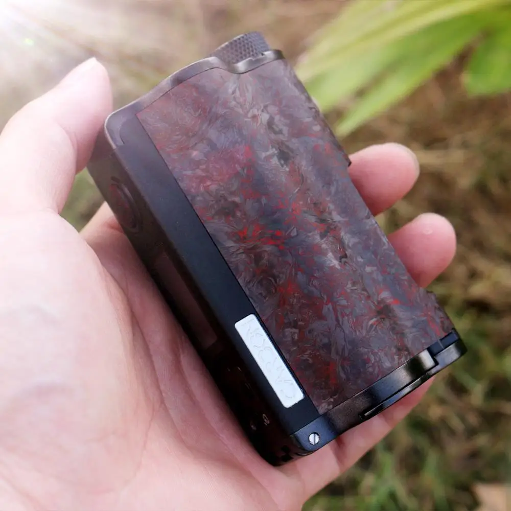 Dovpo Topside Dual Carbon Squonk Mod 200 Вт с чипом YIHI, работающим от двух аккумуляторов 18650, Vape Mod VS Drag 2/Naboo Mod