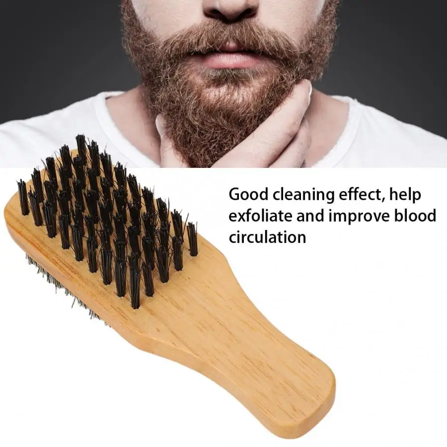 Крем для бритья двухсторонний в форме усов расческа для волос Расческа масла расческа для волос для мужчин щетка для лица