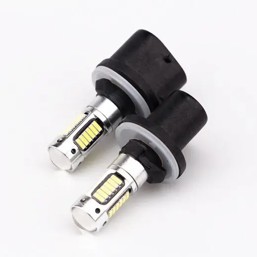 Красный 25Вт светодиодный 30 SMD 880 PG13 H27W1 892 899 автомобиль лампы Противотуманные фары