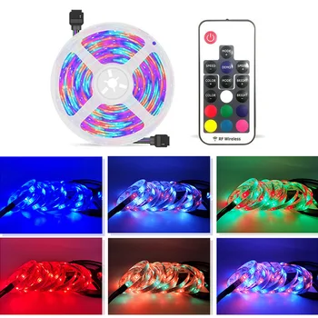 

Waterproof Strip Lights Lamp Tape with IR Ribbon RGB 300 LED 5m Remote Control for Cafe Restaurant Exquisite Ornaments