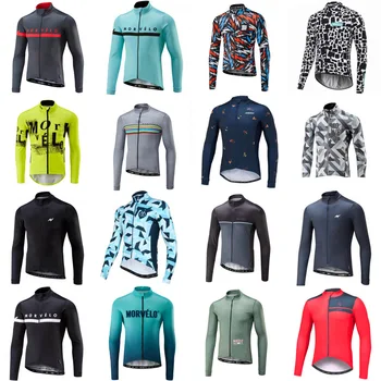 

Autum/spring Cycling Jersey Long Sleeves Shirts Bicycle Clothing MTB Racing Jerseys Quick Dry Outdoor SportWear S070883