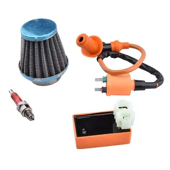 

GY6 CDI Ignition Coil Racing Spark Plug with 39mm Air Filter for 50cc 125cc 150cc Scooter Performance Parts