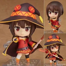 

10cm Q Version Anime A blessing to this wonderful world Figure Megumin PVC Action Figure Collectible Model Toys Kid Gift
