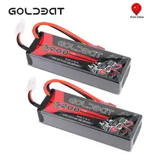 Аккумулятор GOLDBAT Lipo для радиоуправляемых моделей 5200 мАч 7 4 В 50C 2S 2
