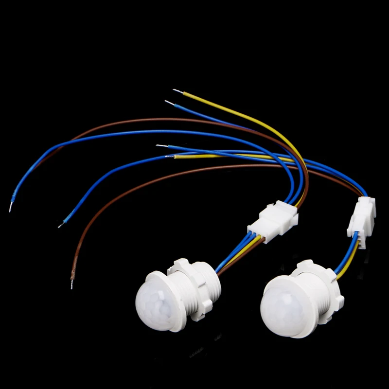 Светодиодный инфракрасный детектор движения 2x25 мм с регулируемой задержкой