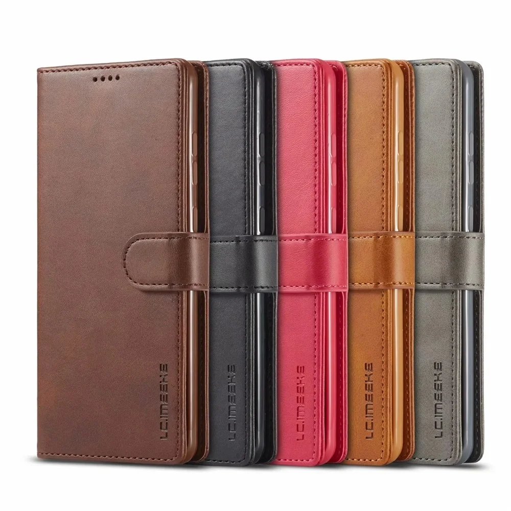 Leather Wallet Case for Xiaomi Poco F3 X3 X4 M4 M3 11T Pro NFC Flip Cover Redmi 10 Note 11 11S 10 9s 9 8 7 Power 9T 9A 8_voghion.com