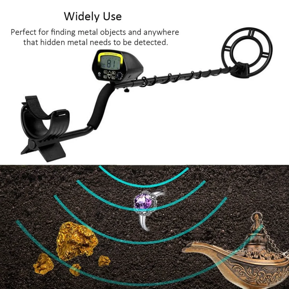 Detector de Metais Modo de Som Praia Subterrânea Procurando Máquina Hine Coin Digger Jogo Mod. 160472 3 Sistema EAS