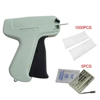 

New 1000 Barbs + 5 Needles Clothes Garment Price Label Tags Gun Marking DIY Apparel Tagging Guns Sewing Craft Tools set