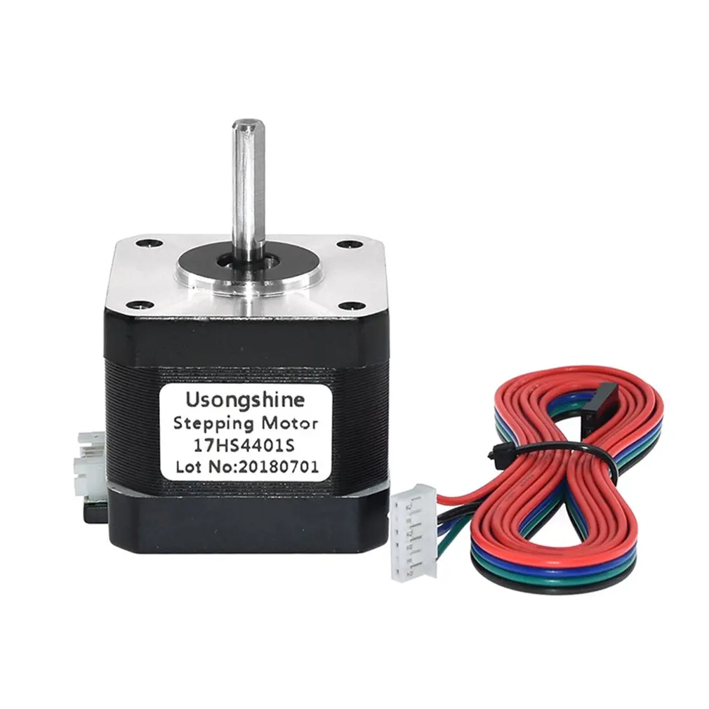 

4-lead Nema17 Stepper Motor 42 Motor Extruder Gear Stepper Motor Ratio 5.18:1 Planetary Gearbox Nema 17 17HS4401S
