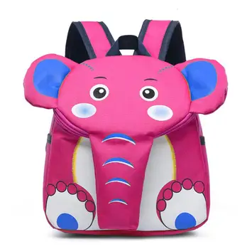 

3D Cartoon Kid Backpack Cute Elephant Casual Travel Student Schoolbag Children Gift Boy Girl Kindergarten Animal School Daypack