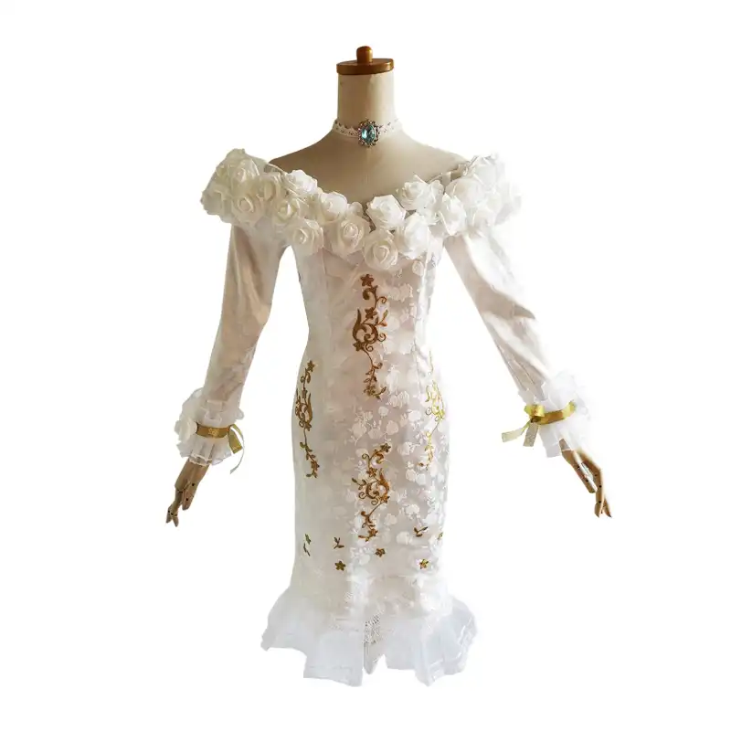 identity white dresses