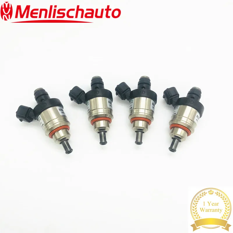 4 шт. инжектор топлива для двигателя 110R 004686 E8 H2000 67R010213 ECER 9D20 Hana Red H2001 type B 1 9 ohm H