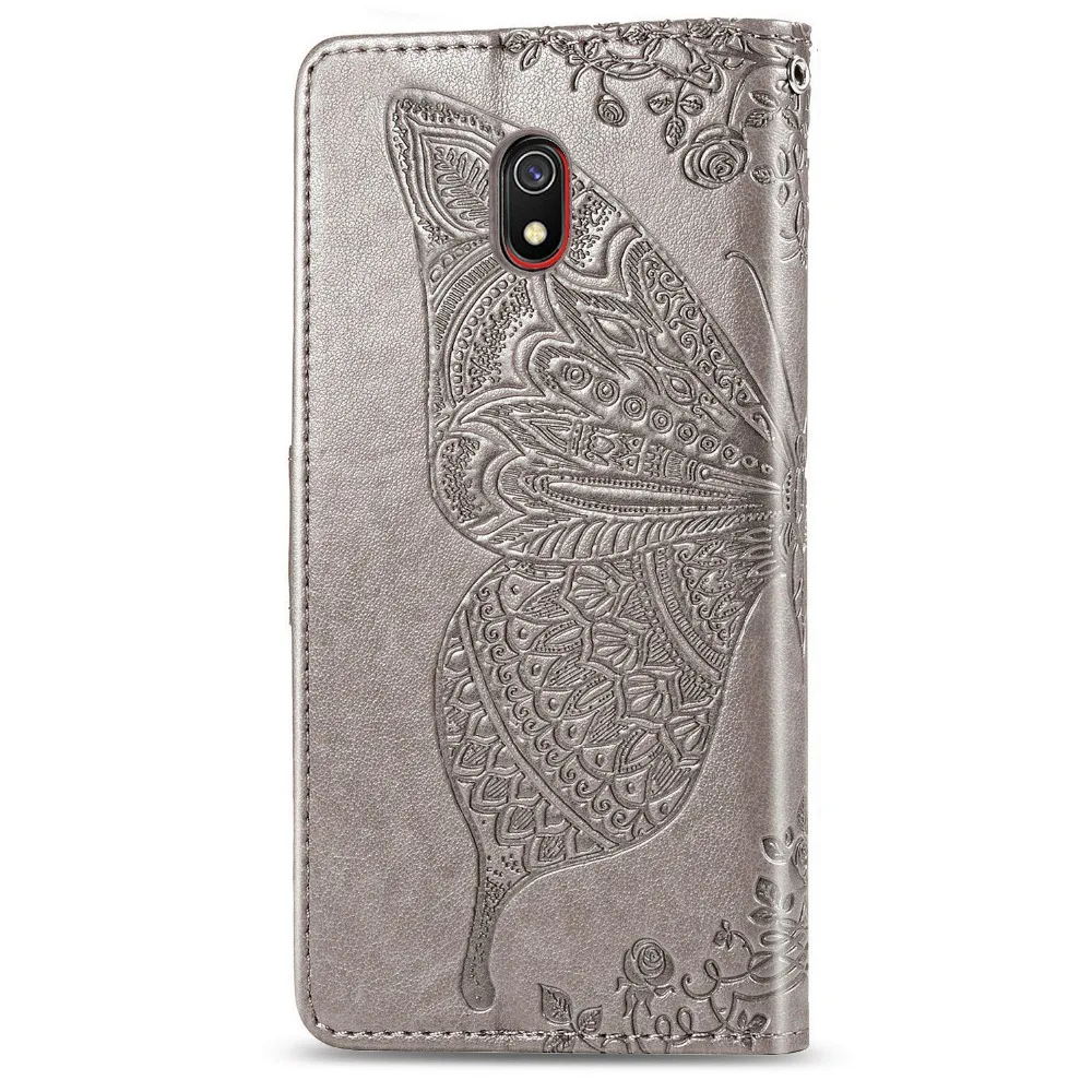 Чехол-книжка с бабочкой для Xiaomi Redmi 8 8A 7 6 6A 6Pro 5 5Plus K20 Pro Go, чехол для Xiaomi Redmi Note 6 7 8 Pro 8 T, чехол-кошелек s