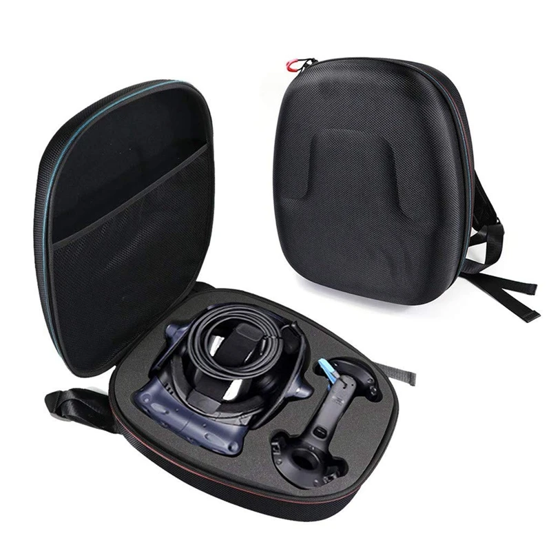 Hard Case for Htc Vive Pro Virtual Reality Headset Diced Foam Compartments Protective Bag Storage Case for Htc Vive Pro Vr Heads