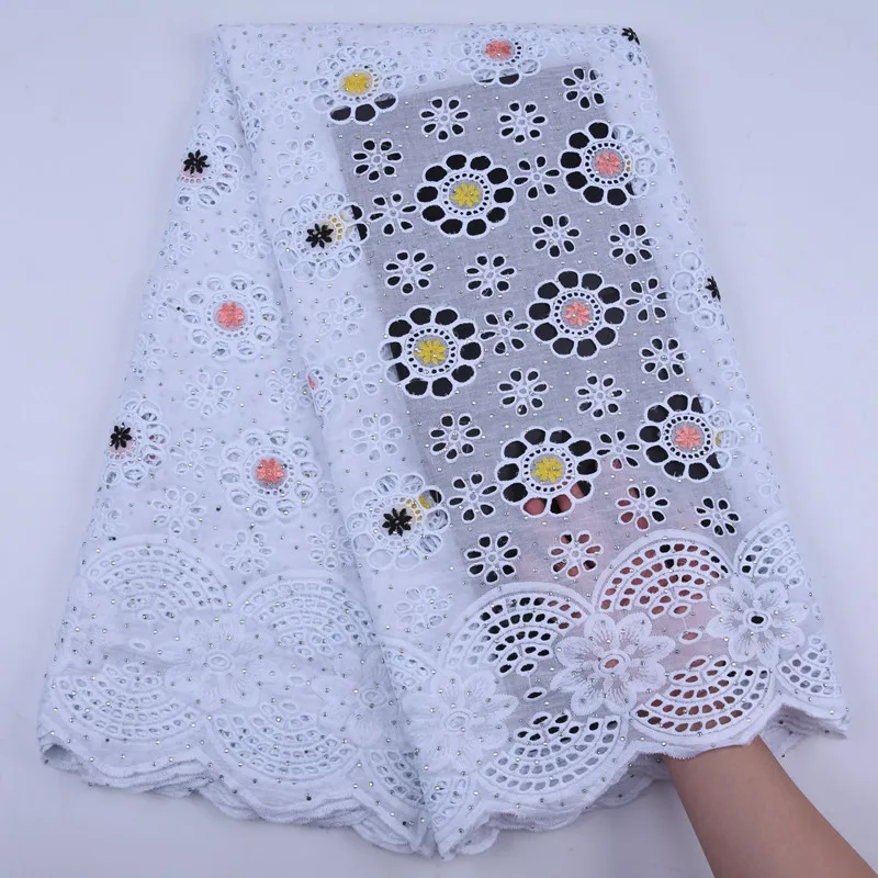 As Picture 10 African Dry Lace For Women High Quality Lace Cotton Nigerian Lace Fabric Swiss Voile Lace Fabrics In Switzerland Y1679 - Цвет: As Picture 10