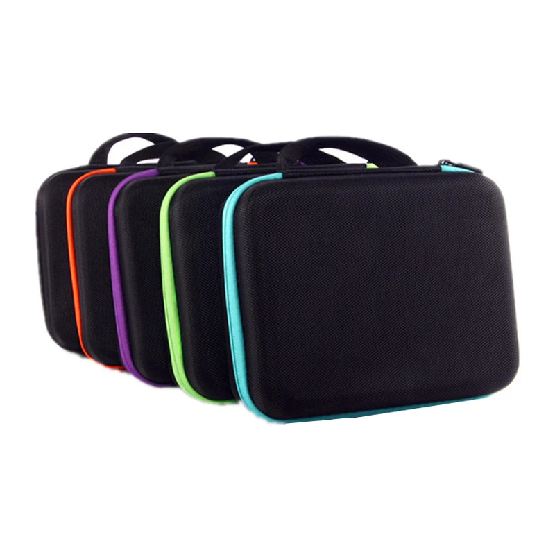 

60 Grid diamond painting box toolbox storage box luggage bracket handbag zipper design shockproof and durable gift (No bottle)