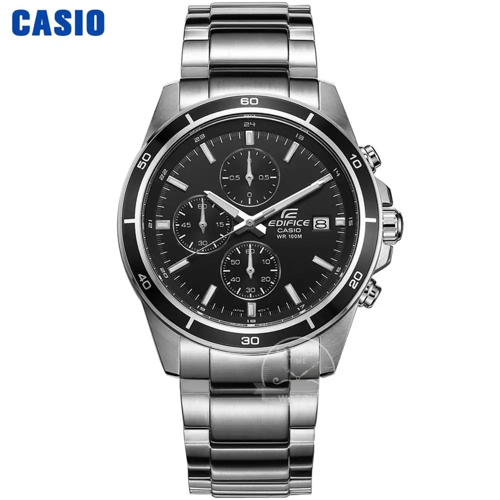 Часы Casio Edifice часы мужские лучший бренд класса люкс кварцевые часы водонепроницаемые световой хронограф мужские часы F1 гоночный элемент спортивные военные часы relogio masculino reloj hombre erkek kol saati - Цвет: EFR526D1A